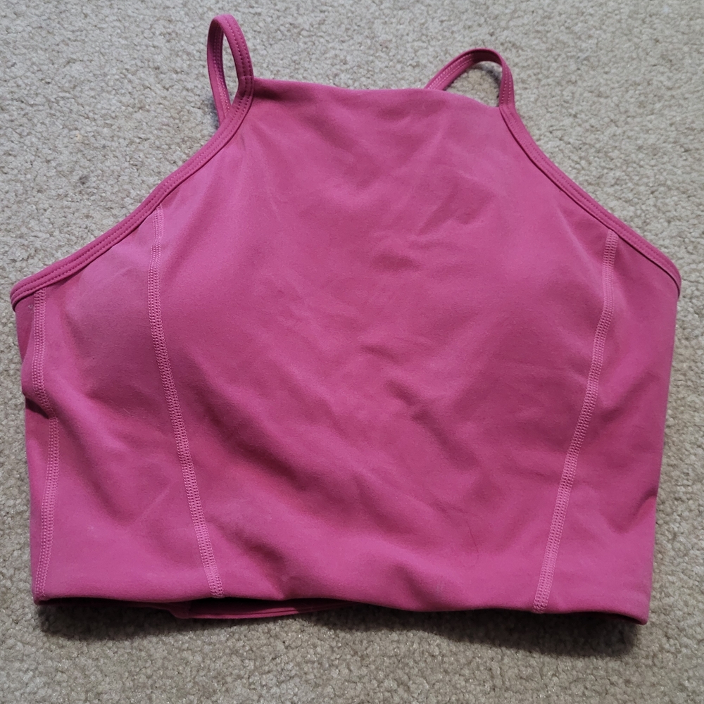 BuffBunny Ivy Crop Sugar Plum Pink
